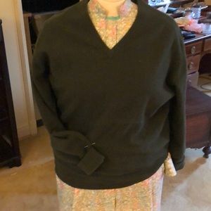 Burberry ladies v neck sweater